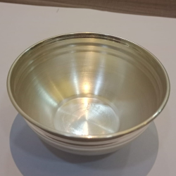 Pure small sterling silver solid bowl