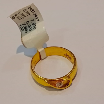 22kt gold stone rings