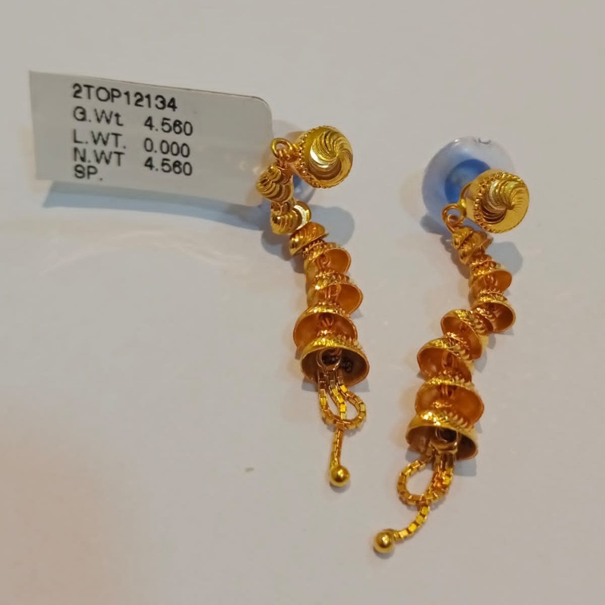 22kt  b latkan earring