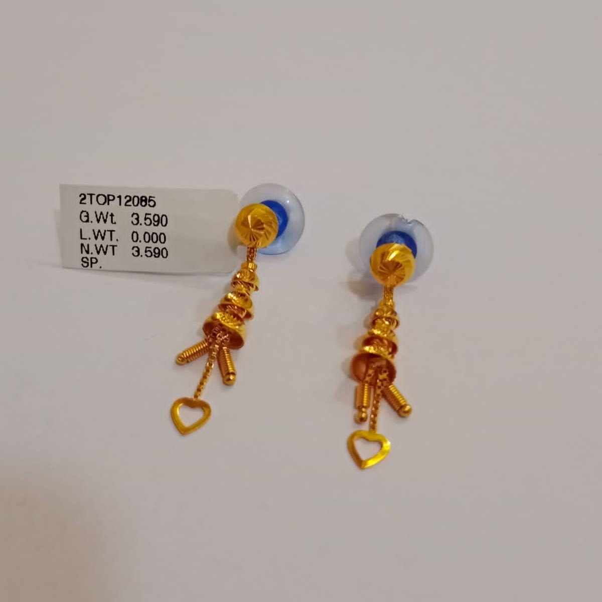 22kt  b latkan earring