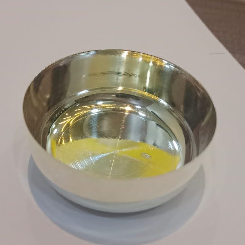 Plain Stainless Silver Bowl For Kids